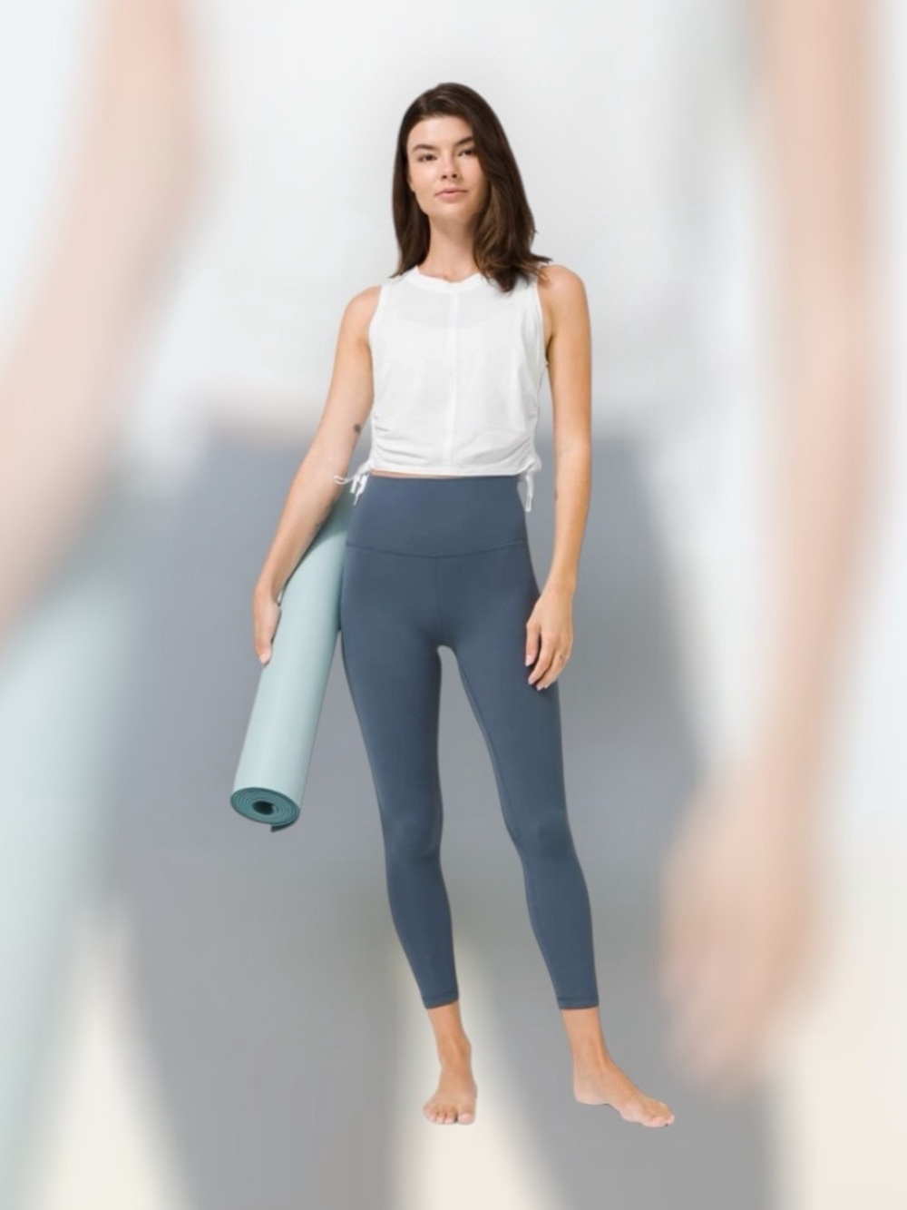 Lululemon Cinch it Up Tank Top
White